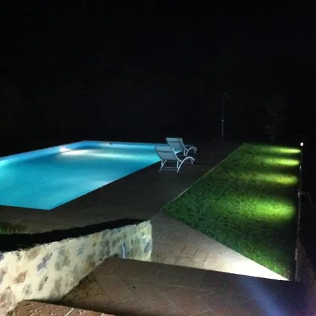 ヴィラ La Capanna Casale In Pietra Con Piscina Sasso dʼOmbrone